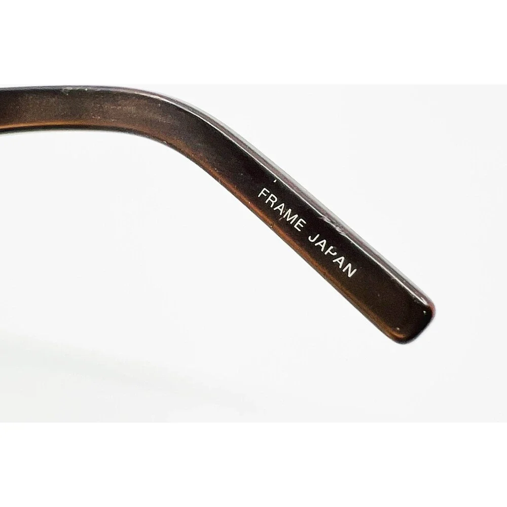 Tura Eyeglass Frames Womens Brown Oval Full Rim Metal Designer 51-17-135